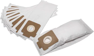 Produktbild von vhbw 10x Staubbeutel kompatibel mit AEG Vampyrette AS 203, Vampyrette AS 206 Staubsauger - 17 28cm x 21cm Weiß