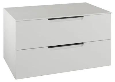 Zdjęcie produktu dla Szafka podumywalkowa Burgbad, wymiary 90,2 x 49 cm, 1 półka, 1 szuflada