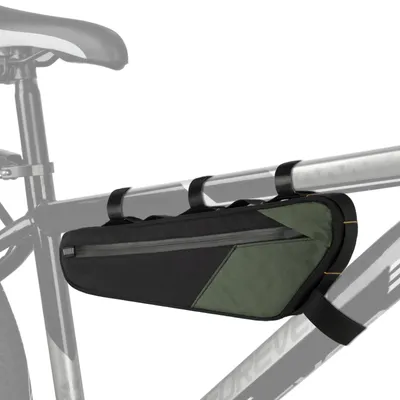 Image de Sacoche étanche pour vélo, à fixer au cadre, d'une capacité de 2,5 litres