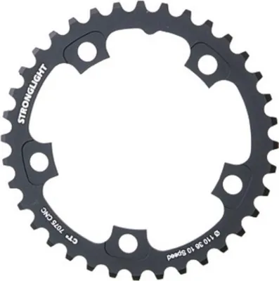 Produktbild von Stronglight Kettenblatt Kettenblatt CT2 schw Shimano ULT6750 Comp 110MM 36Z.