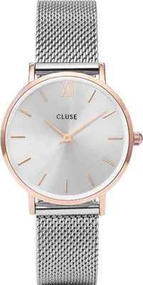Produktbild von Cluse CW0101203004 Damen-Armbanduhr, Edelstahl-Gehäuse, Metall-Armband
