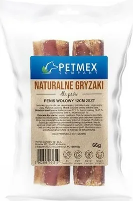 Produktbild von Petmex Rindfleisch-Snack für Hunde