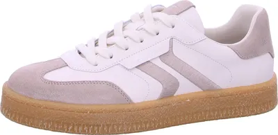 Produktbild von Tamaris Damen Sneaker aus Leder im Retro Look mit Wechselsohle 1-23723-44, Größe:39 EU, Farbe:Mehrfarbig