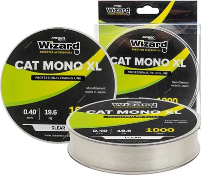 Produktbild von Wizard Cat Xl 500 M Monofile Schnüre Durchsichtig 0.500 mm Durchsichtig 0.500 mm