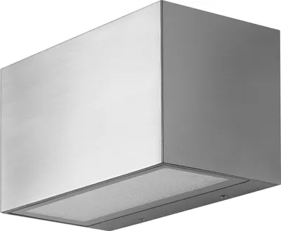 Produktbild von LEDVANCE SMART+ BRICK LED Wandleuchte 14,5cm Wide Edelstahl 14W RGBW dimmbar IP44 grau 4058075564442