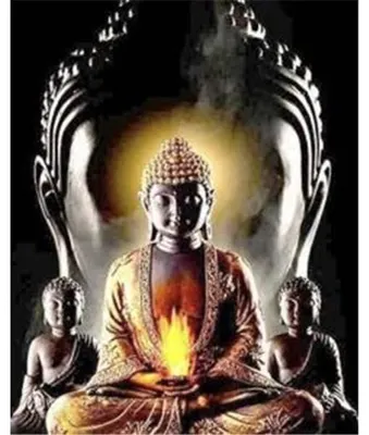 Obrázek produktu pro PRACHT Diamantová malba Buddha v harmonii 50x40cm