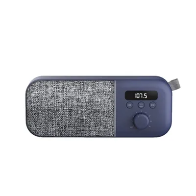 Produktbild von Energy Sistem Fabric Box Radio Navy (FM-Radio, 1200 mAh Akku, 3 W, PLL-Tuner, Audio-out)