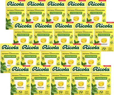 Produktbild von Ricola -  Zitronenmelisse Ohne Zucker - 20x 50g