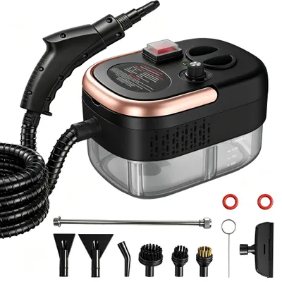 Produktbild von Dampfreiniger 2500W Handdampfreiniger, tragbarer Reiniger, Küchenreiniger geeignet für Böden, Fenster und Küchen.