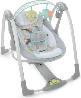 Produktbild von Ingenuity Swing ’n Go Portable Swing™ – Hugs & Hoots™ Schaukel; 10247