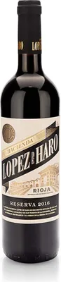 Produktbild von Hacienda Lopez de Haro Reserva 2019 Rotwein Spanien RIOJA D.O.C 75.00 cl 13.0 %