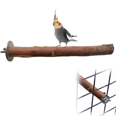 Productafbeelding van Houten zitstokken voor vogels, 20 cm/ø 25 mm, geschikt voor vogelkooien
