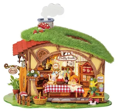 Imagen del producto de Puzzle 3D Minicasa Fluffy Grove, RoLife, 229 piezas
