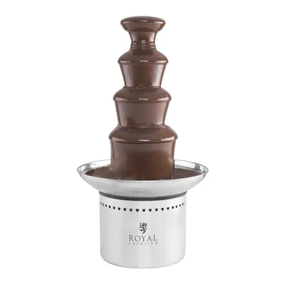 Zdjęcie produktu dla Fontanna czekoladowa Expondo Royal Catering – 4 poziomy – 6 kg