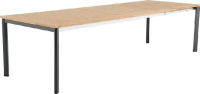 Produktbild von MWH Alutapo Ausziehtisch Aluminium/Teak