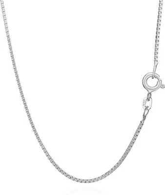 Produktbild von Echte 925er Sterlingsilber Venezianerkette Silberkette 42cm 0,90mm 2,3g 5969