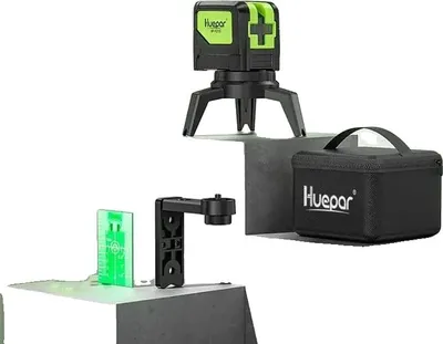 Obrázok produktu pre Samonivelačný laserový nivelačný prístroj, 2 olovnice, 180-stupňový kryt, 9211G