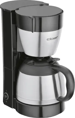 Immagine prodotto di Cloer caffettiera a filtro 5009 Caffettiera a filtro nera in acciaio inox