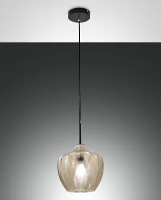Produktbild von Fabas Luce Pendelleuchte Gallura E27 Ø250mm Champagner