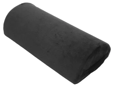 Produktbild von Fußstütze für den Arbeitsplatz unter dem Schreibtisch. Ergonomischer halbkreisförmiger Hocker mit rutschfester Basis