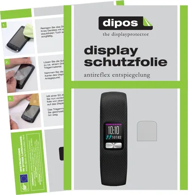 Produktbild von 6x Schutzfolie für Garmin Vivofit 4 matt Displayschutzfolie Folie Display Schutz dipos