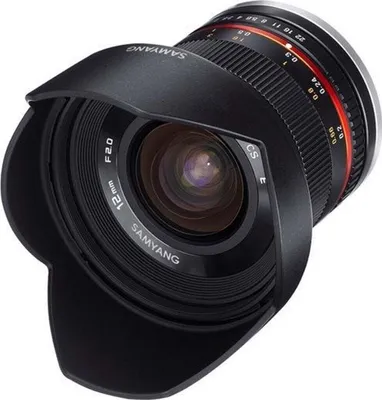 Produktbild von Samyang Weitwinkel Festbrennweite Objektiv 12mm F2.0 APS-C kompatibel mit Sony E