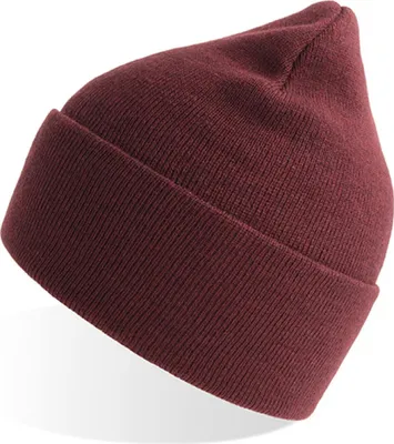 Immagine prodotto di Atlantis PURE | Pure Beanie - Colore: Borgogna Melange - Taglia: Unica