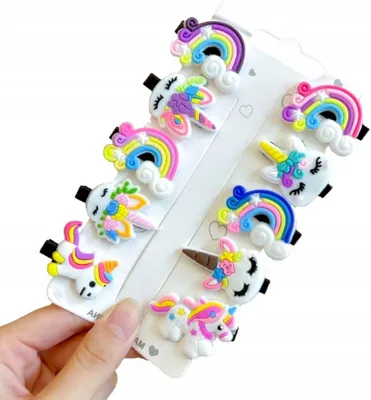 Produktbild von Kinder - Stifte & Clips - Kreatives Haarstyling - Muster Vielfalt - Handgefertigt - Bobby Pins - Langlebige Qualität
