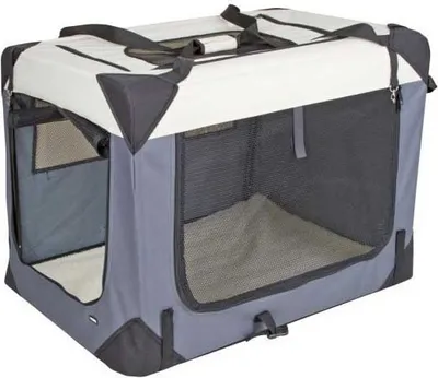 Produktbild von Kerbl Journey, Auto-Haustiertransportbox, Hund, Frontlader, Nylon, Reißverschluss, 30 °C