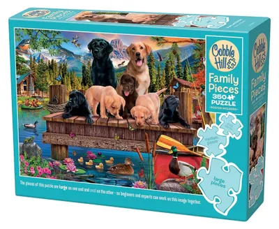 Zdjęcie produktu dla Puzzle 350 Szczeniaki i kaczki 113631