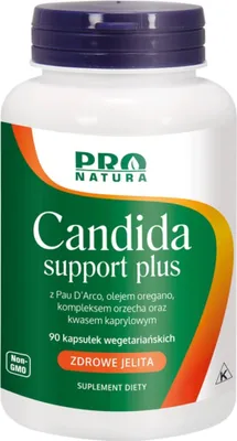 Produktbild von Candida unterstützt 90 Kapseln. PRO NATURA (JETZT LEBENSMITTEL)