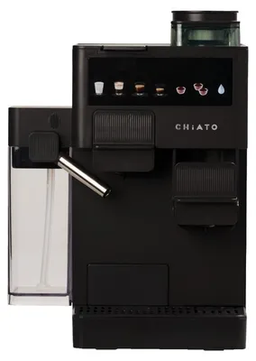 Produktbild von CHiATO coffeePLAY 5-in-1 Kaffeemaschine mit Mahlwerk und Milchsystem – Schwarz