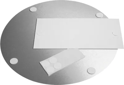 Produktbild von Schaumstoffklebepunkte, Ø 25 mm, 250 Stück/Rolle