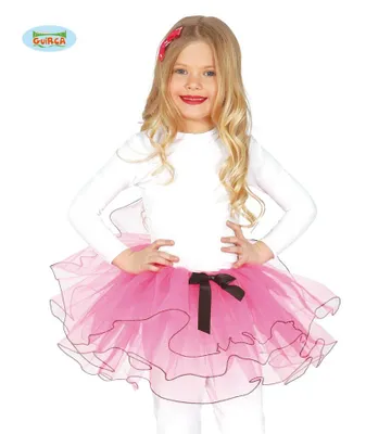 Produktbild von pinker Tütü Tutu Tüll Rock für Mädchen