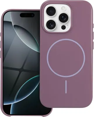 Produktbild von Glänzende Mag Cover kompatibel mit MagSafe für IPHONE 16 lila