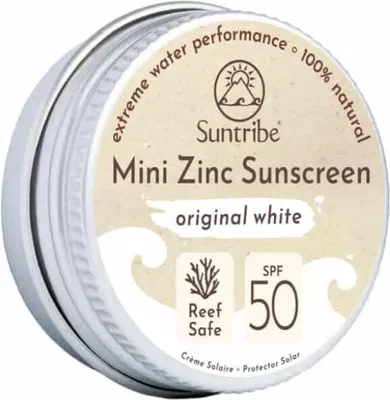 Produktbild von Suntribe Natürliche Zink-Sonnencreme SPF 50 Weiß 15 g