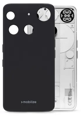 Immagine prodotto di Mobilize Rubber Gelly Custodia per Nothing Phone (3) - TPU Nero