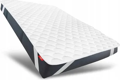 Produktbild von Softimi | Matratzentopper 200x200 cm - Weiß - Hypoallergen - Komfortable Schlafunterlage