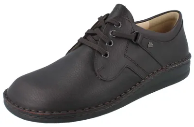 Produktbild von FINN COMFORT Vaasa Herren Halbschuhe dunkelbraun Glattleder - Größe: 45