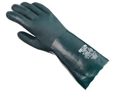 Immagine prodotto di teXXor Topline guanto di protezione chimica PVC verde-10