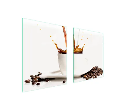 Immagine prodotto di Piastra Di Protezione In Vetro Per Cucina 85X52 Caffè