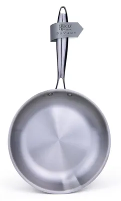 Edelstahl-Bratpfanne 20 cm, induktionsgeeignet, ohne Beschichtung