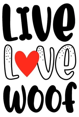Produktbild von Servietten 33x33 cm - Love Woof