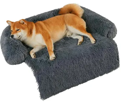 Imagen del producto de Cama suave para perros, extensible, funda protectora para sofá, alfombra de felpa para mascotas