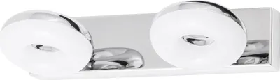 Zdjęcie produktu dla Kinkiet łazienkowy LED 2x 5W chrom Beata 5717 Rabalux