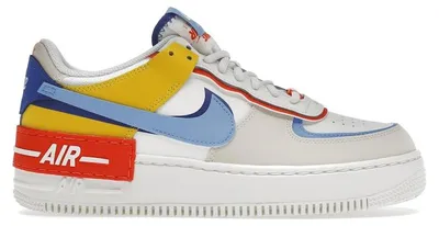 Produktbild von Nike Air Force 1 Low Shadow Sail Game Royal Rush Orange University Blue (Women's) - EU 40