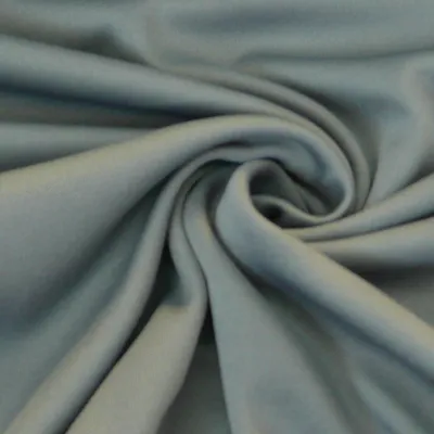 Produktbild von Stretch Stoff Meterware Polyester uni grau