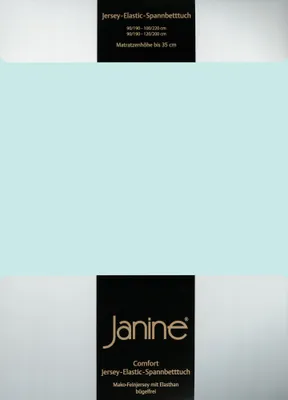 Produktbild von Janine JERSEY Spannbetttuch 5002 100 X 200 morgennebel