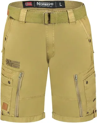 Produktbild von Geographical Norway Herren Shorts Beige SY1696H/GN-Mastic Grösse S