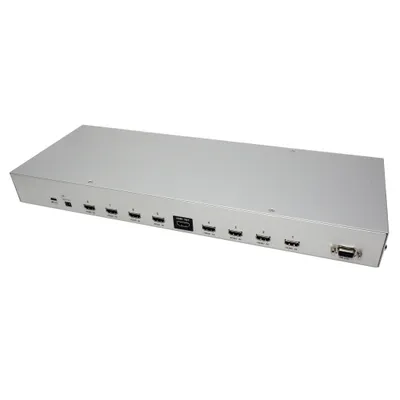 Obrázek produktu pro ATEN VS0801H-AT-G, HDMI, kovový, černý, stříbrný, 60 Hz, 15 m, 640 x 480 (VGA), 800 x 600 (SVGA), 1280 x 1024 (SXGA), 1600 x 1200 (UXGA), 1920 x 1080 (HD 1080),...